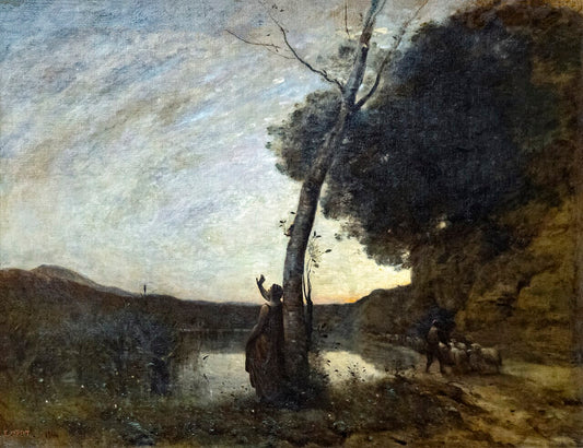 L'Etoile du Berger (The Shepherd's Star), Camille Corot (1864)