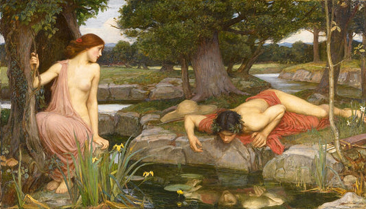 Echo and Narcissus, John William Waterhouse (1903)