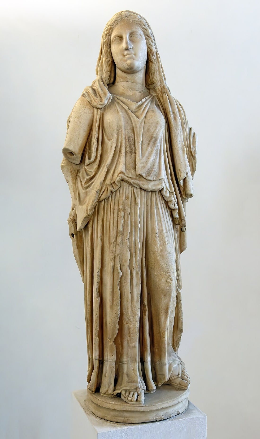 Demeter, ancient Greek goddess of grain, Museo archeologico Venice