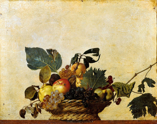 Caravaggio, Basket of Fruit (Canestra di frutta)
