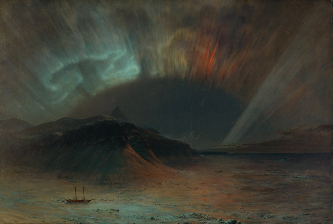 Aurora Borealis, Frederic Edwin Church (1865)