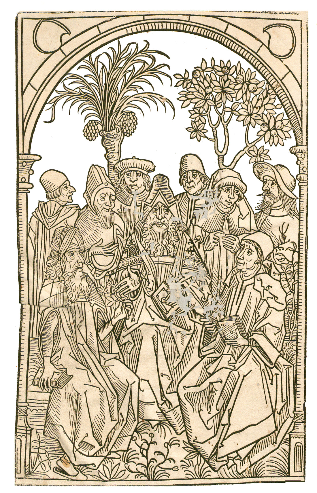 Hortus Sanitatis title page (1491)
