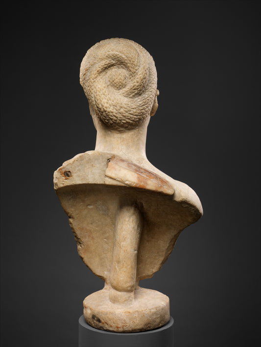 Roman marble portrait bust of a woman (Metropolitan Museum)