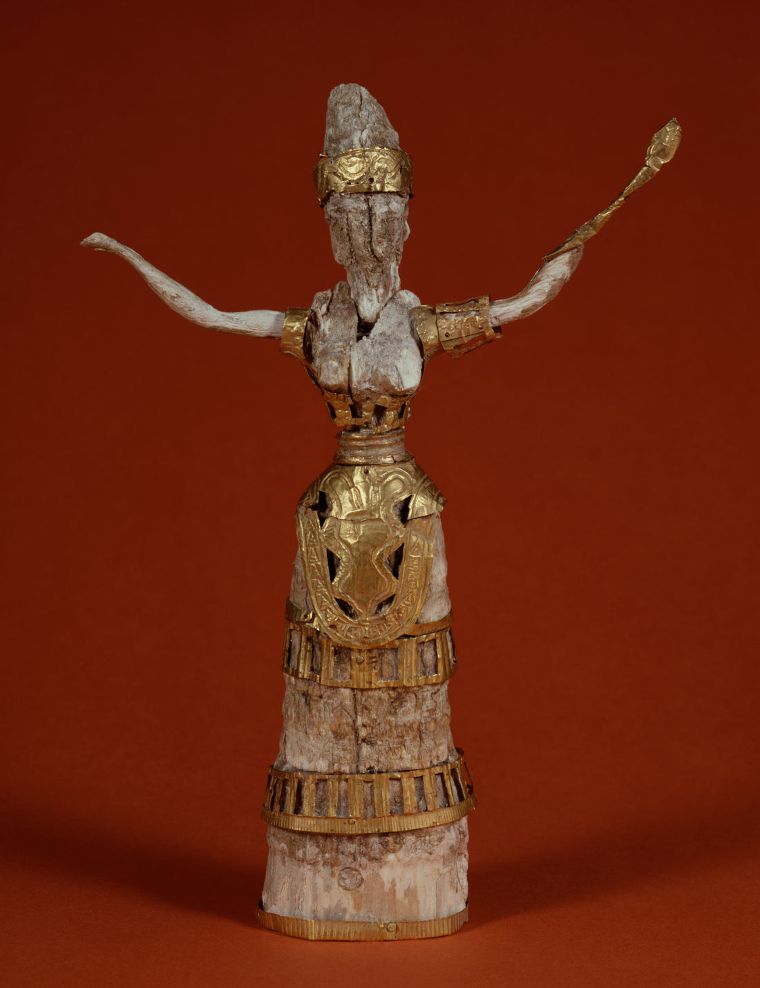 Minoan goddess or priestess, Walters Art Museum
