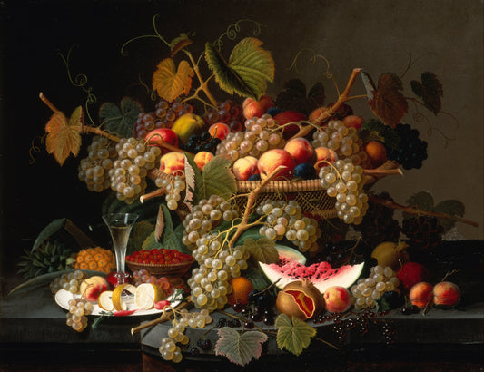 Severin Roesen, Still Life with Fruit (Google Art Project)