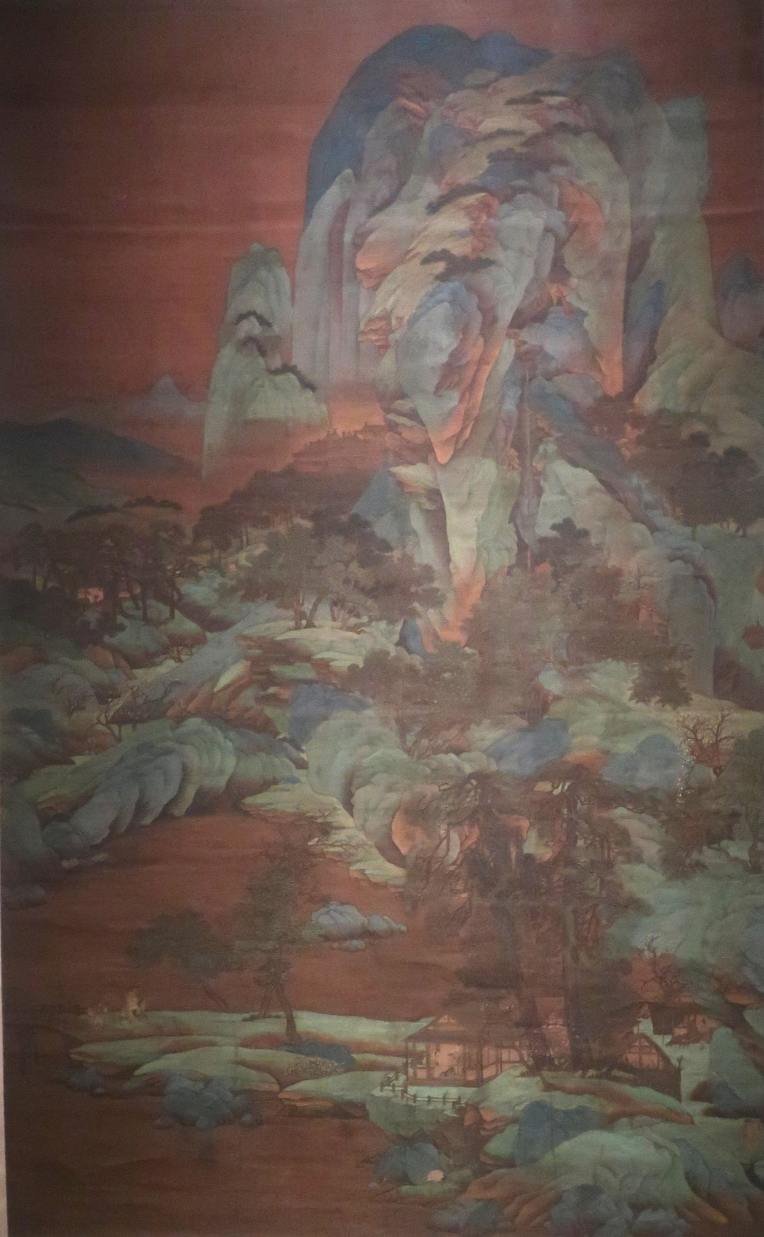 Traveling in Deep Mountains, anonymous Yuan dynasty (1271-1368)