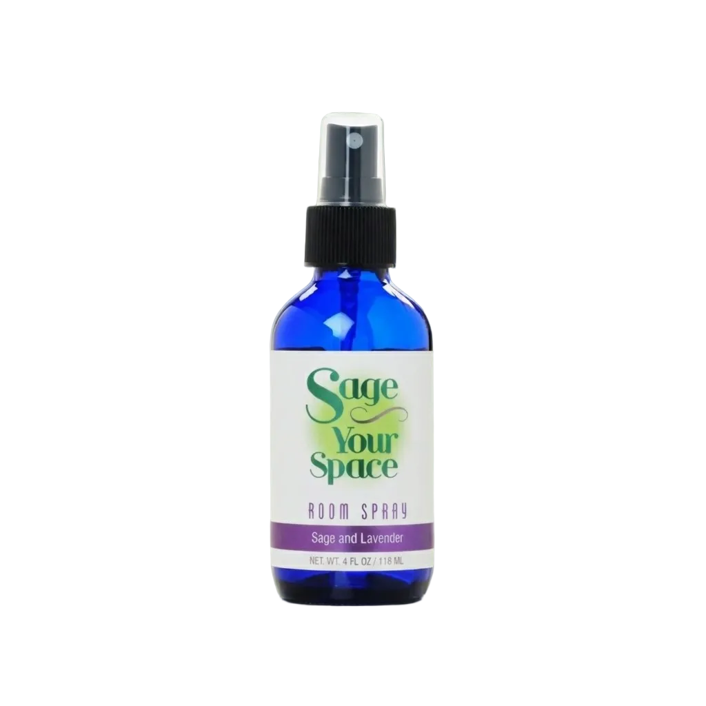 Sage Your Space Spray Sage and Lavender 4 oz