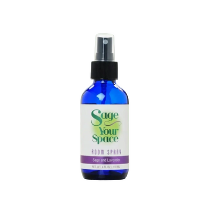 Sage Your Space Spray Sage and Lavender 4 oz