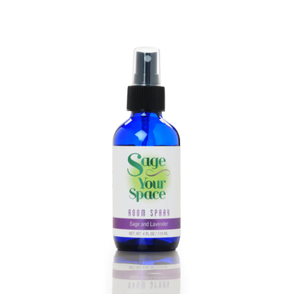 Sage Your Space Spray Sage and Lavender 4 oz