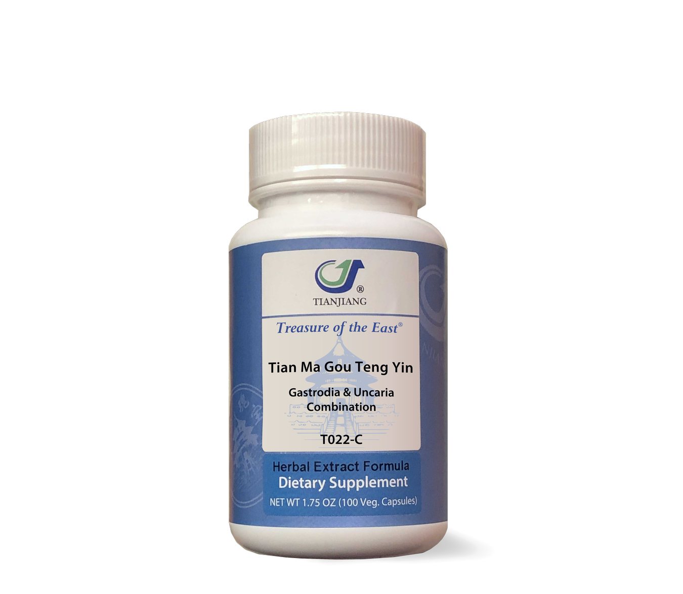 Tian Ma Gou Teng Yin - 天麻钩藤饮 - Gastrodia & Uncaria Combination (Capsules)-0