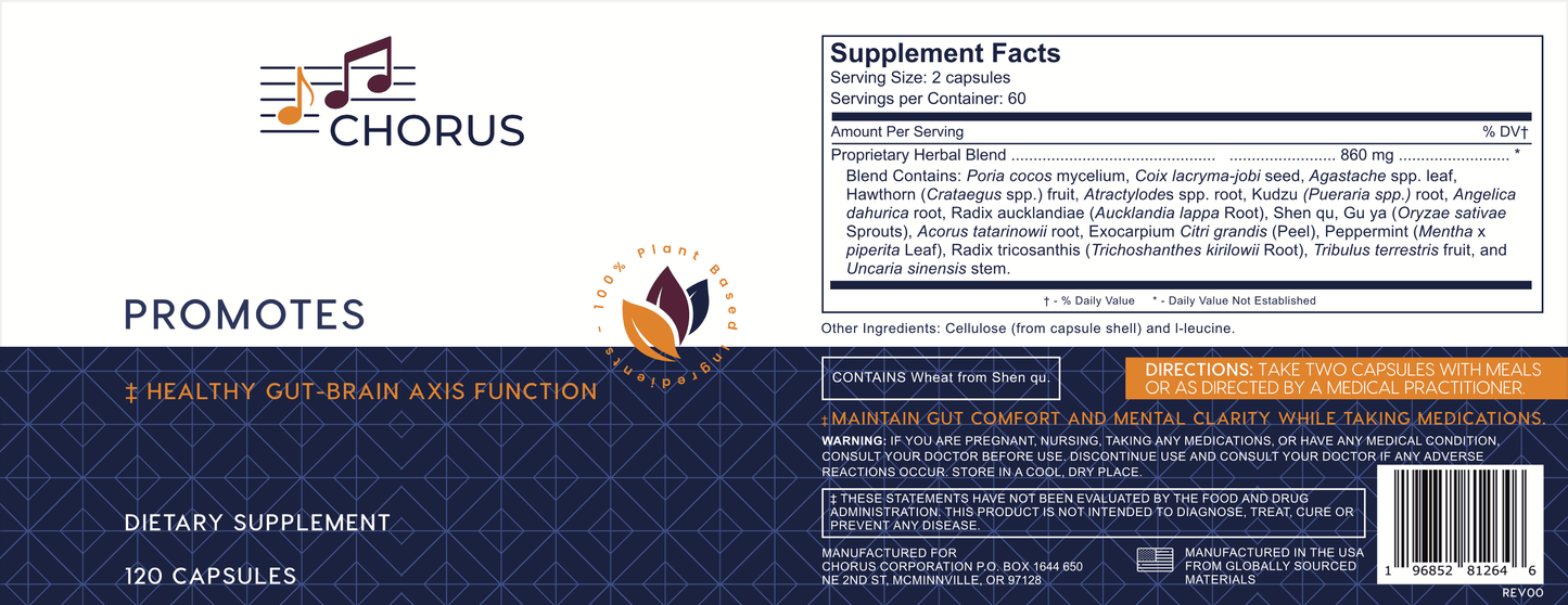 Chorus Gut Harmony (Organic)